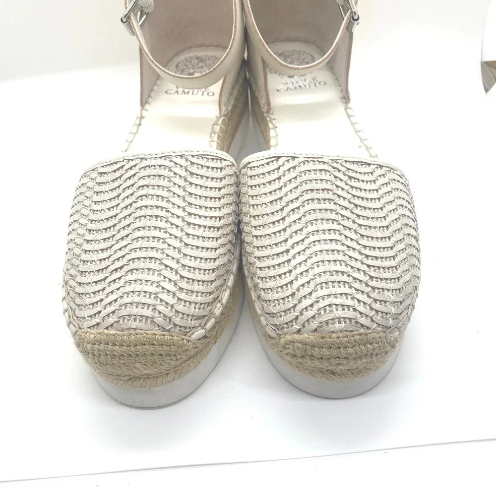 Vince Camuto Brilesha platform ankle straps Imported Women's Shoes sz 8 - Picture 3 of 6